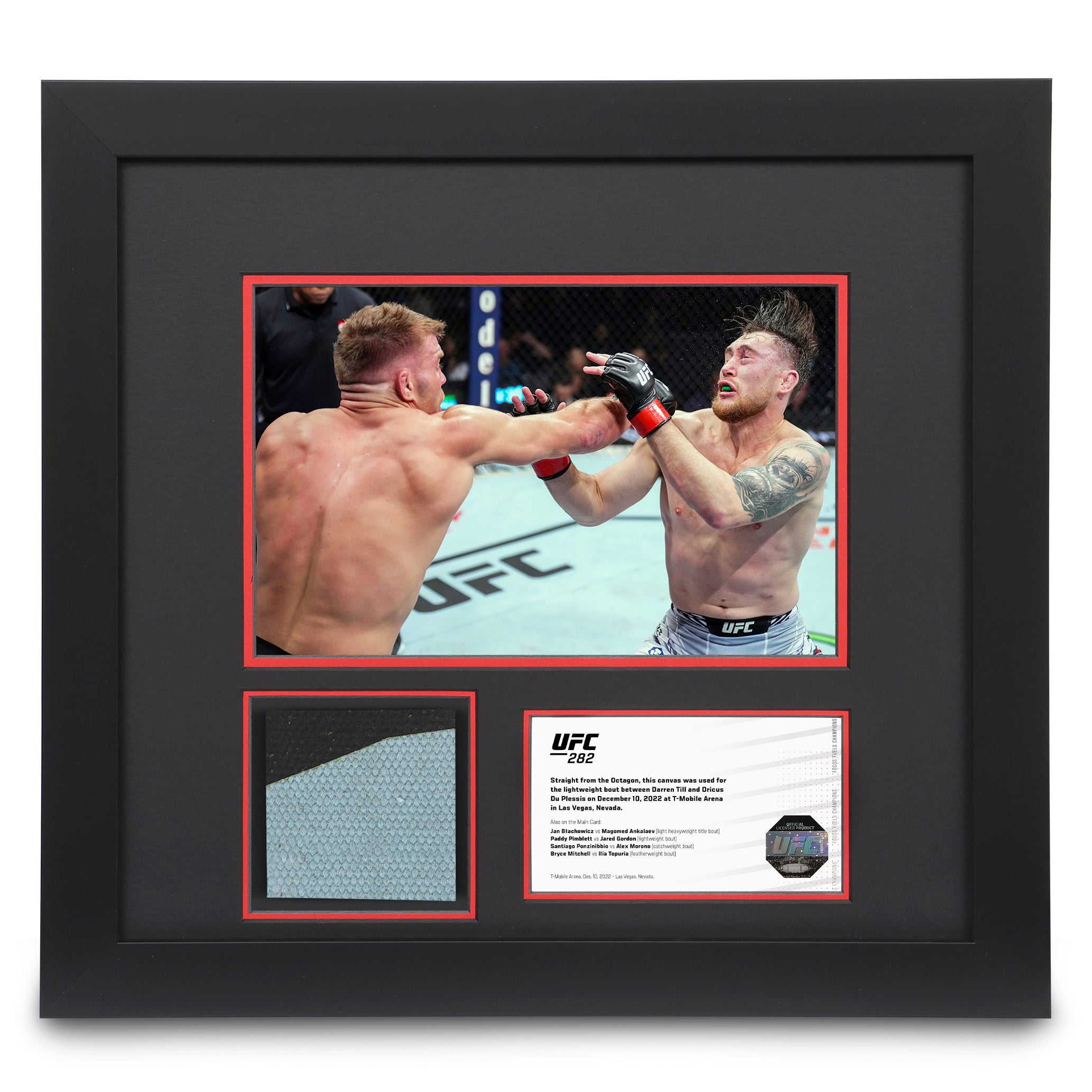 UFC 282: Darren Till vs Dricus Du Plessis Canvas & Photo