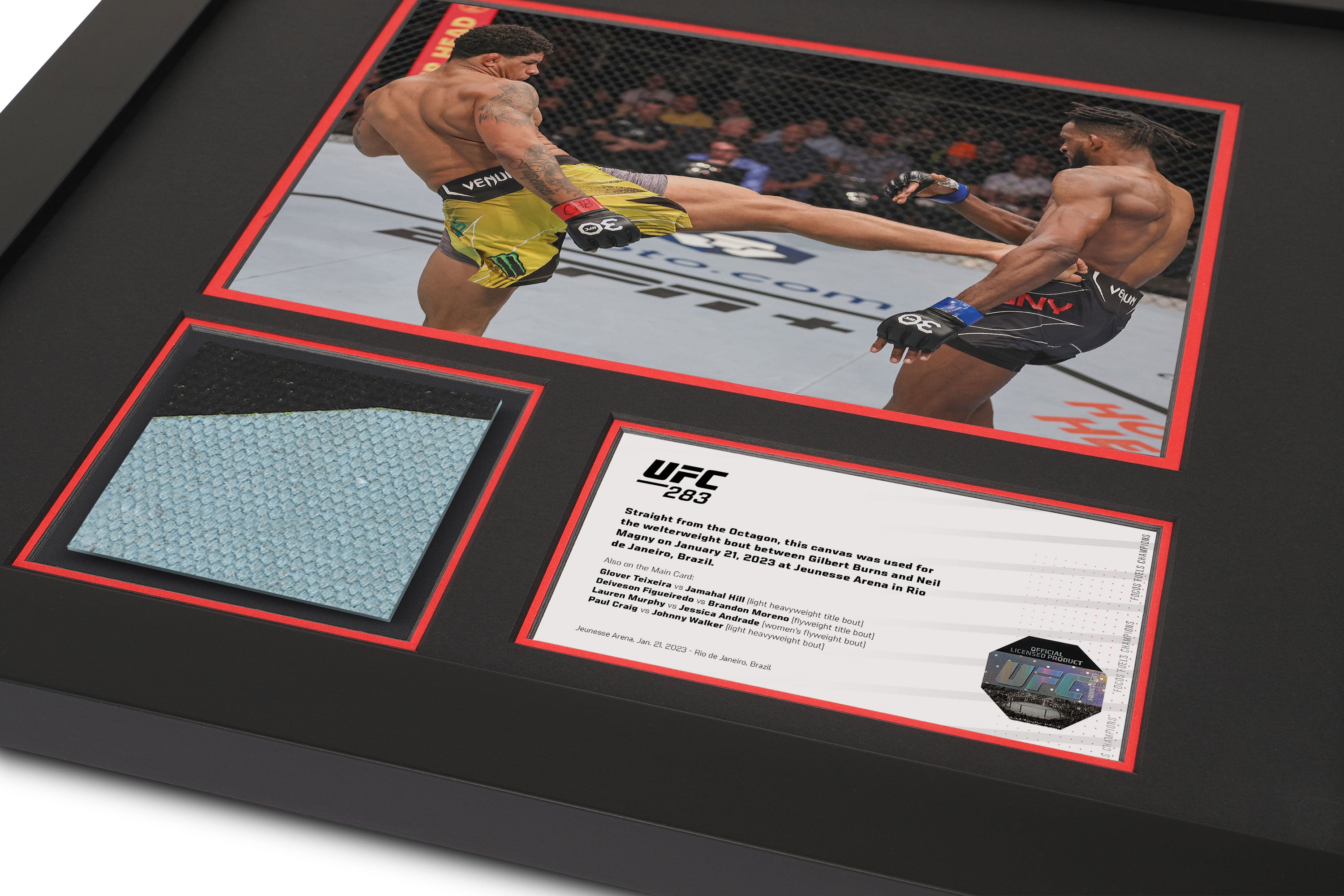 UFC 283 Memorabilia | UFC 283 Official Poster & Fight Worn