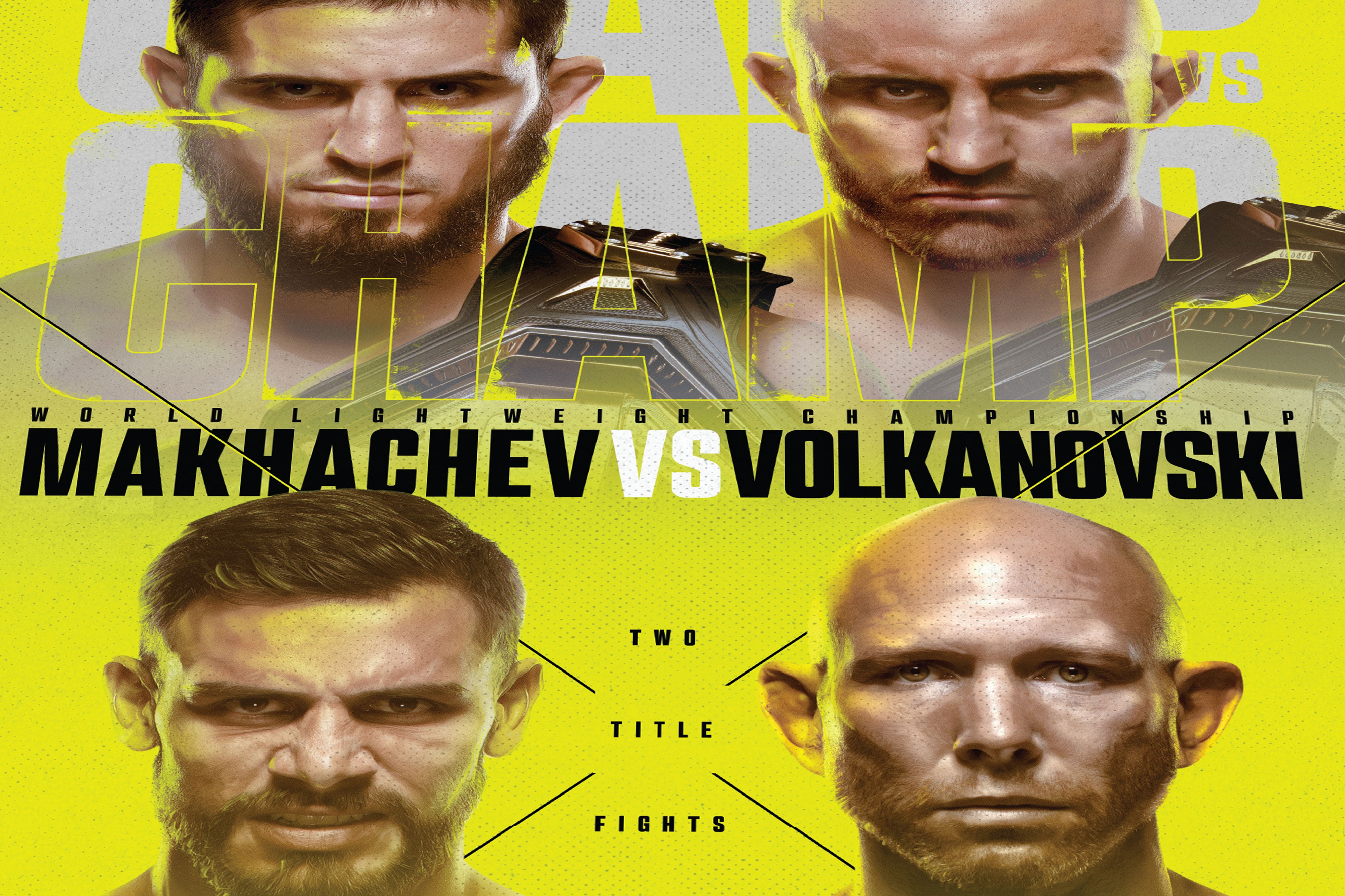 UFC 284 Volkanovski vs Makhachev