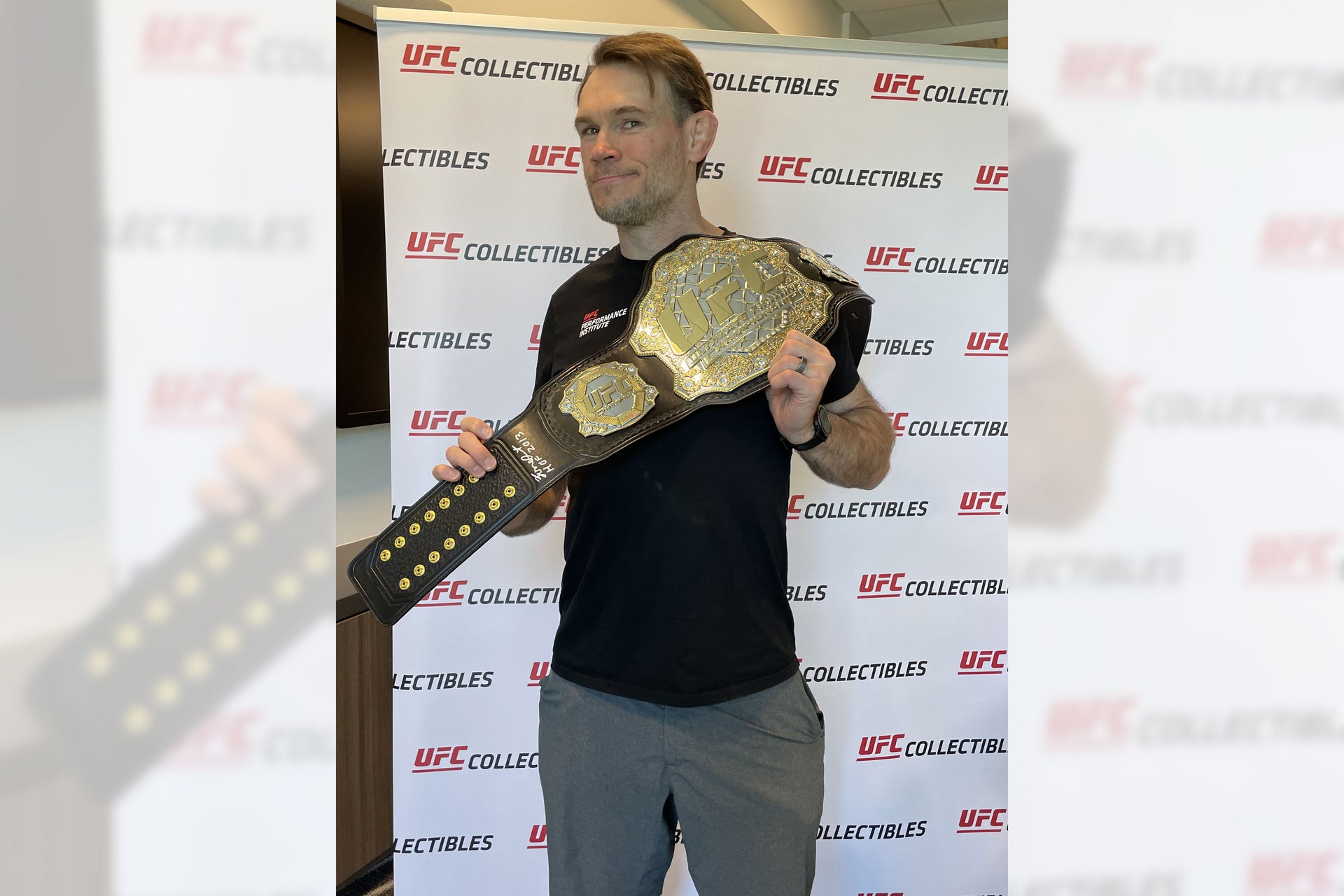 Forrest Griffin Signed UFC Replica Classic Championship Belt