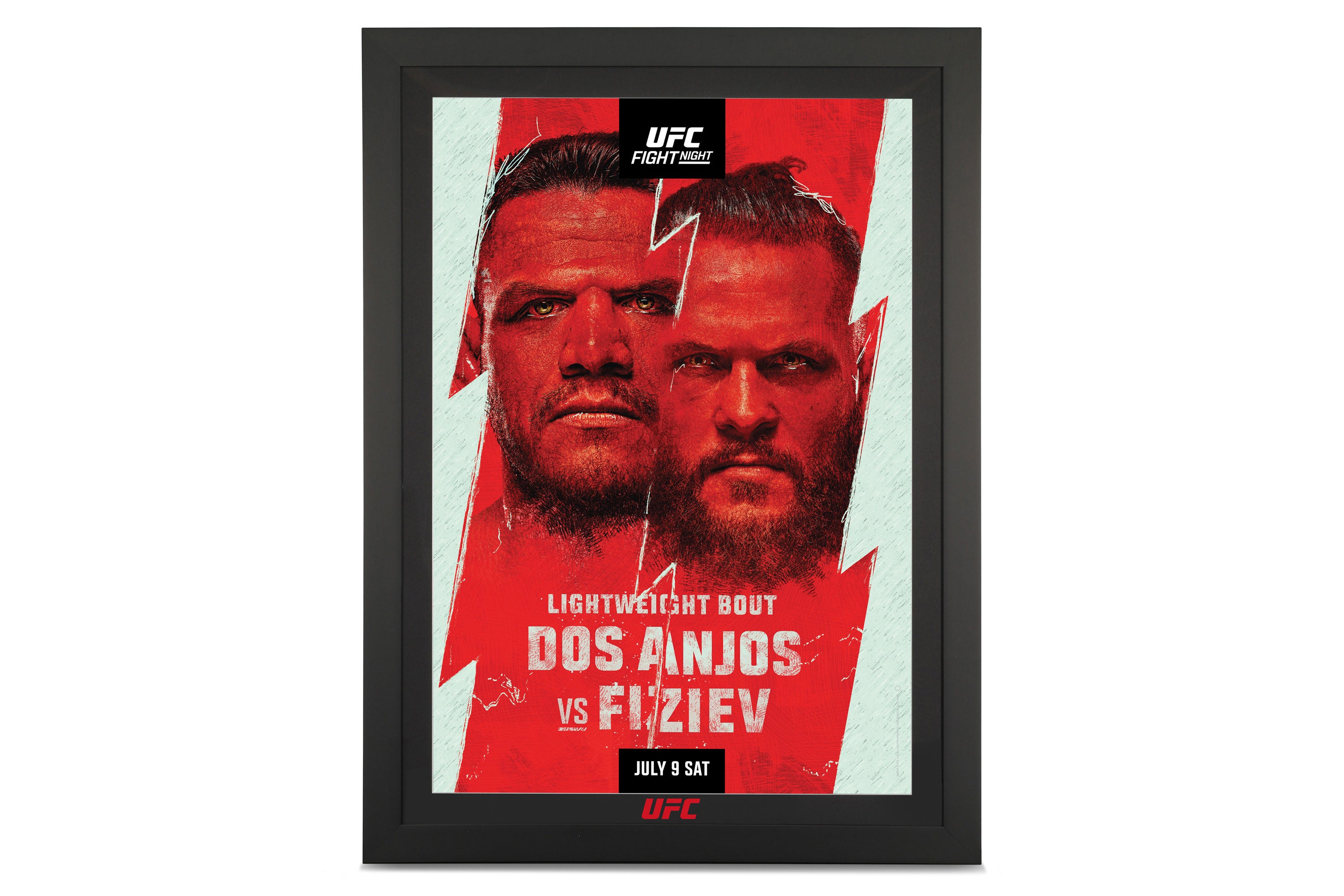 Rafael Dos Anjos vs Rafael Fiziev Poster