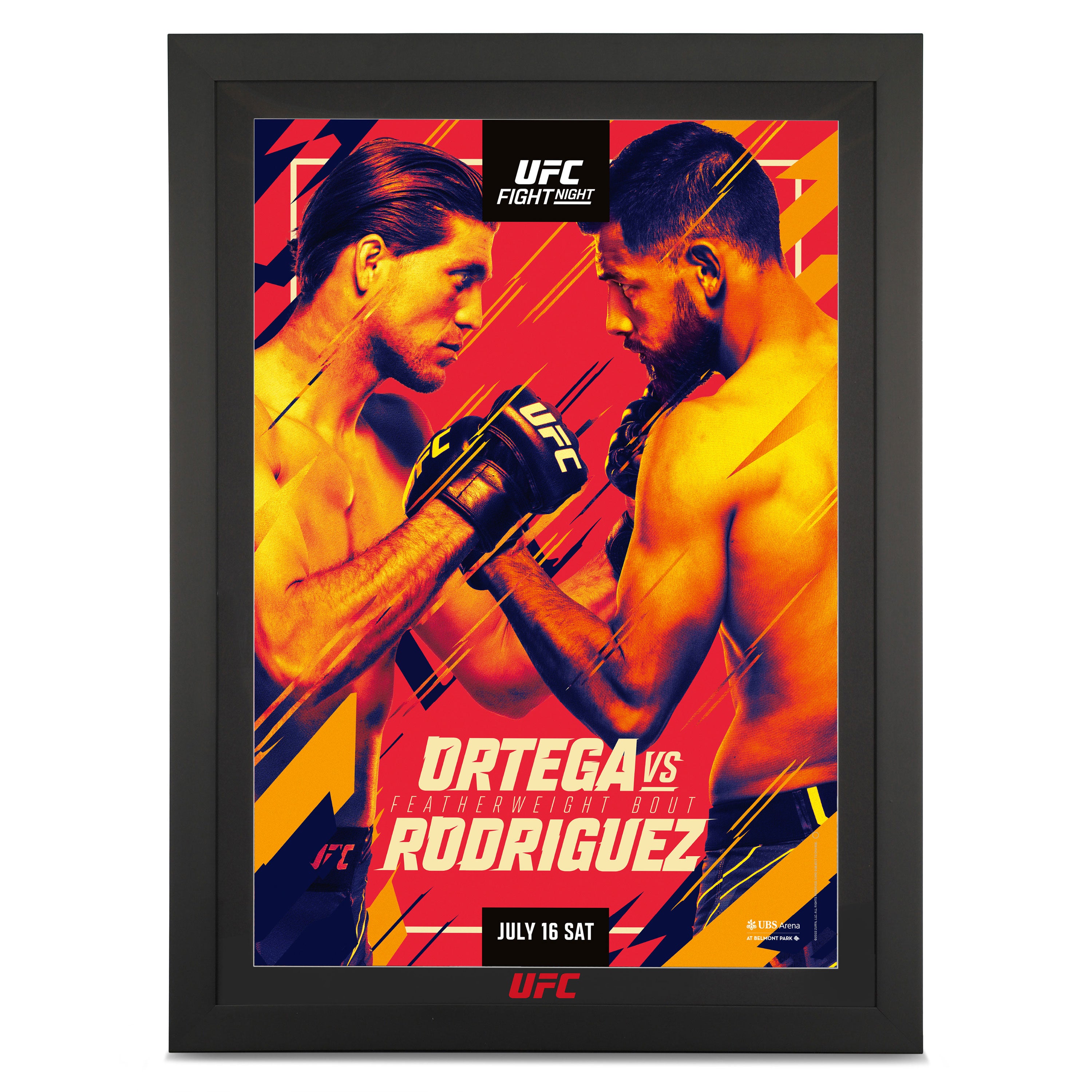 Fight Night Ortega vs Rodriguez Poster