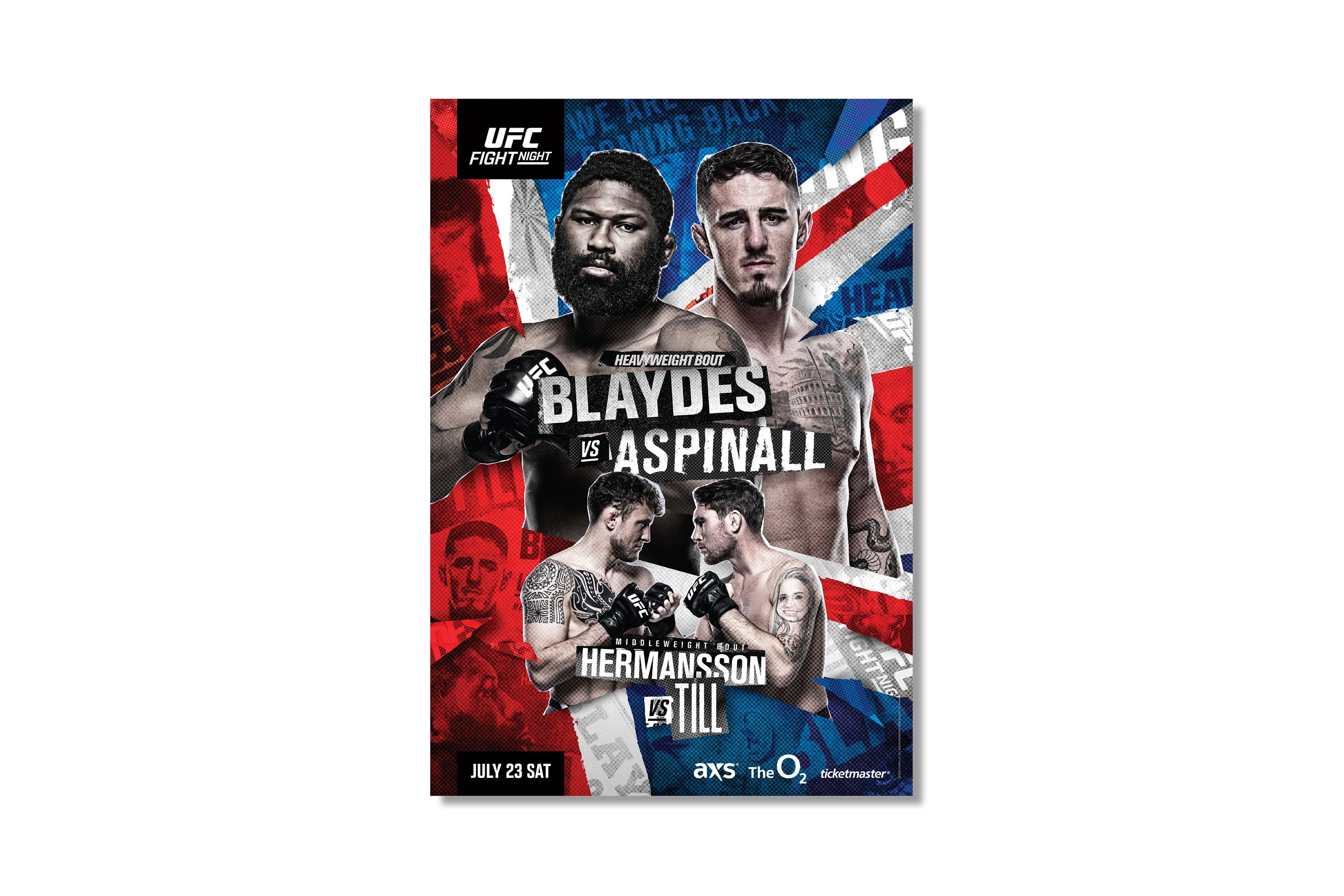 UFC London Curtis Blaydes & Tom Aspinall