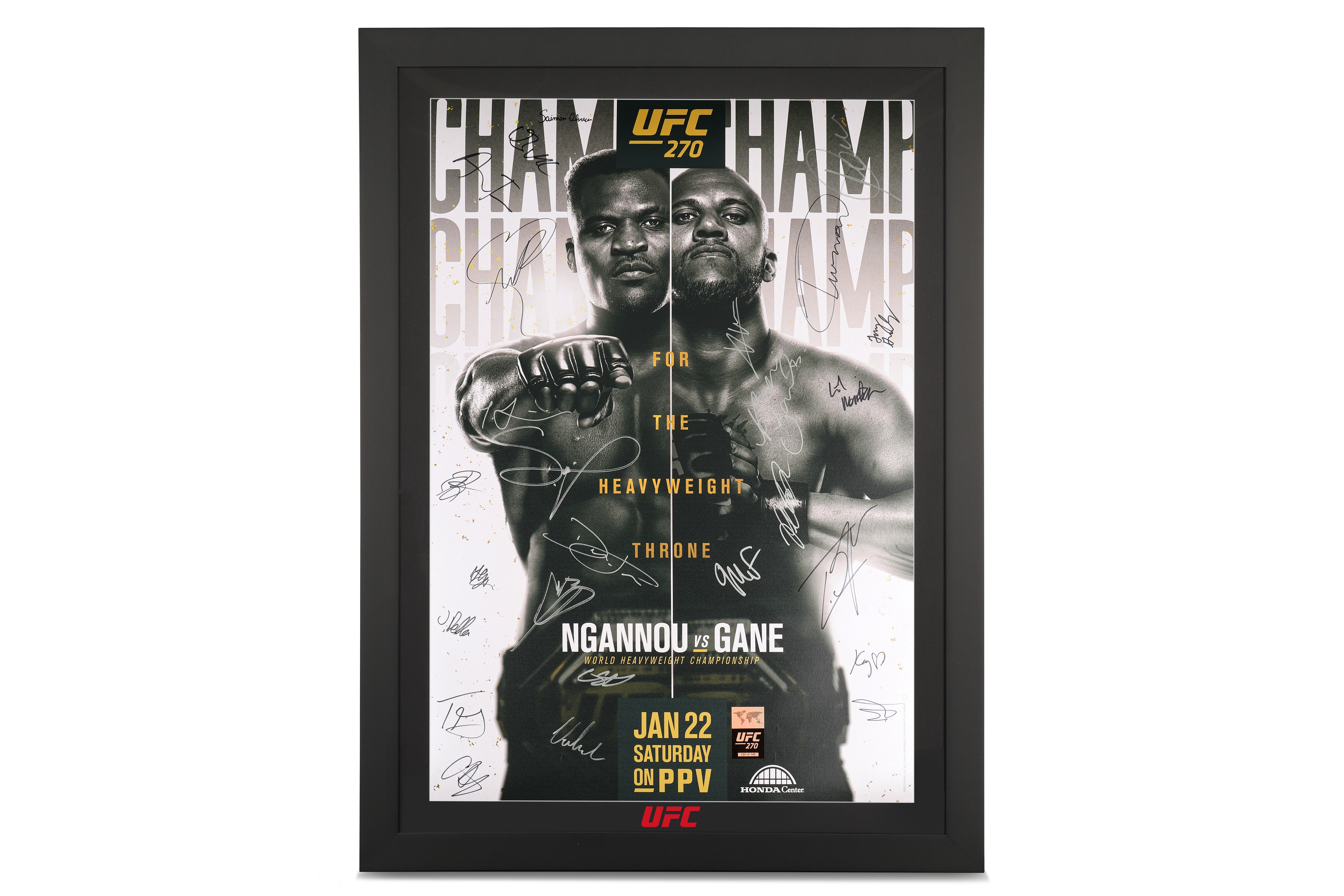 UFC 270 Signed Memorabilia