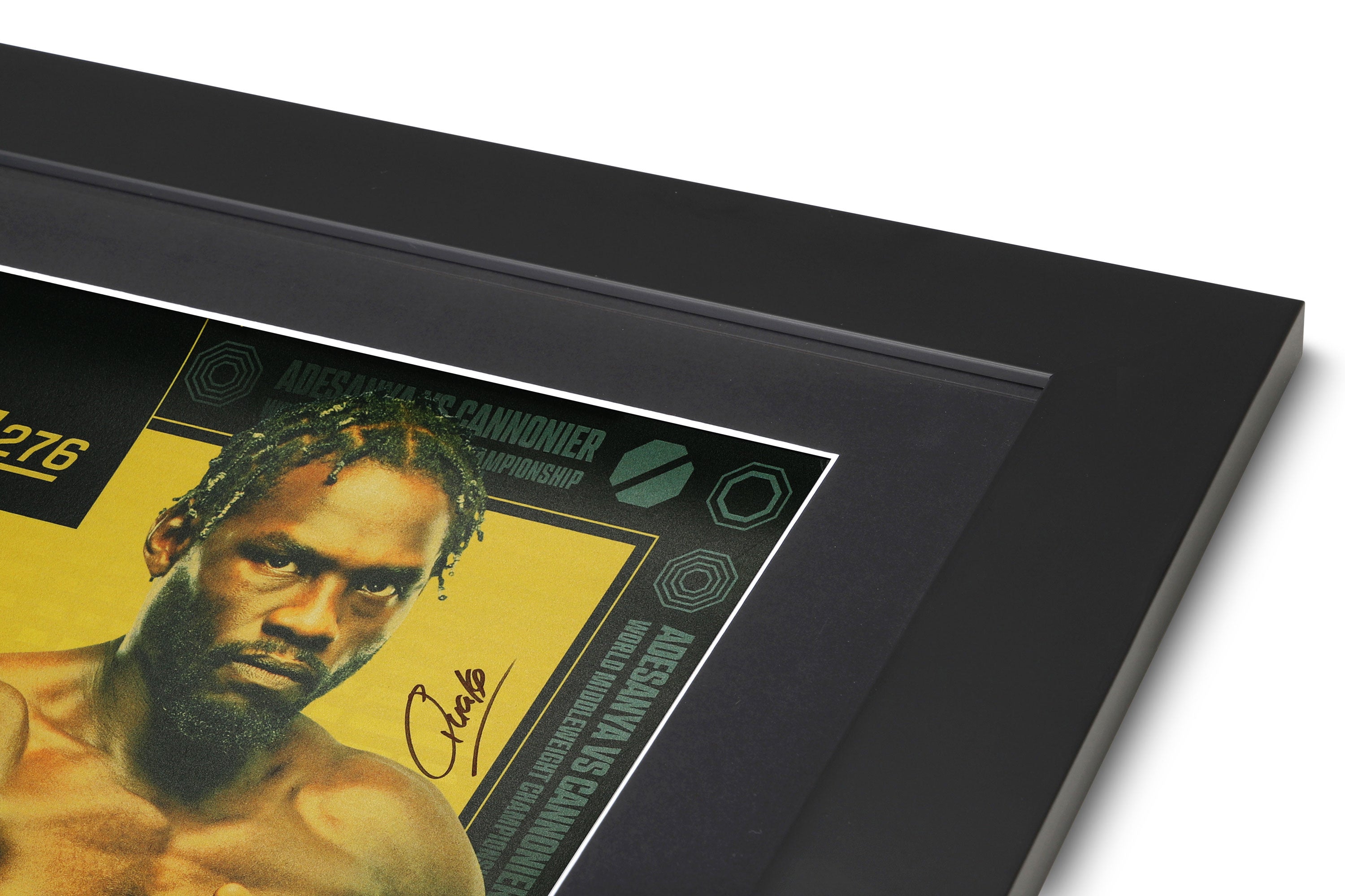 UFC 276 Autographed Poster
