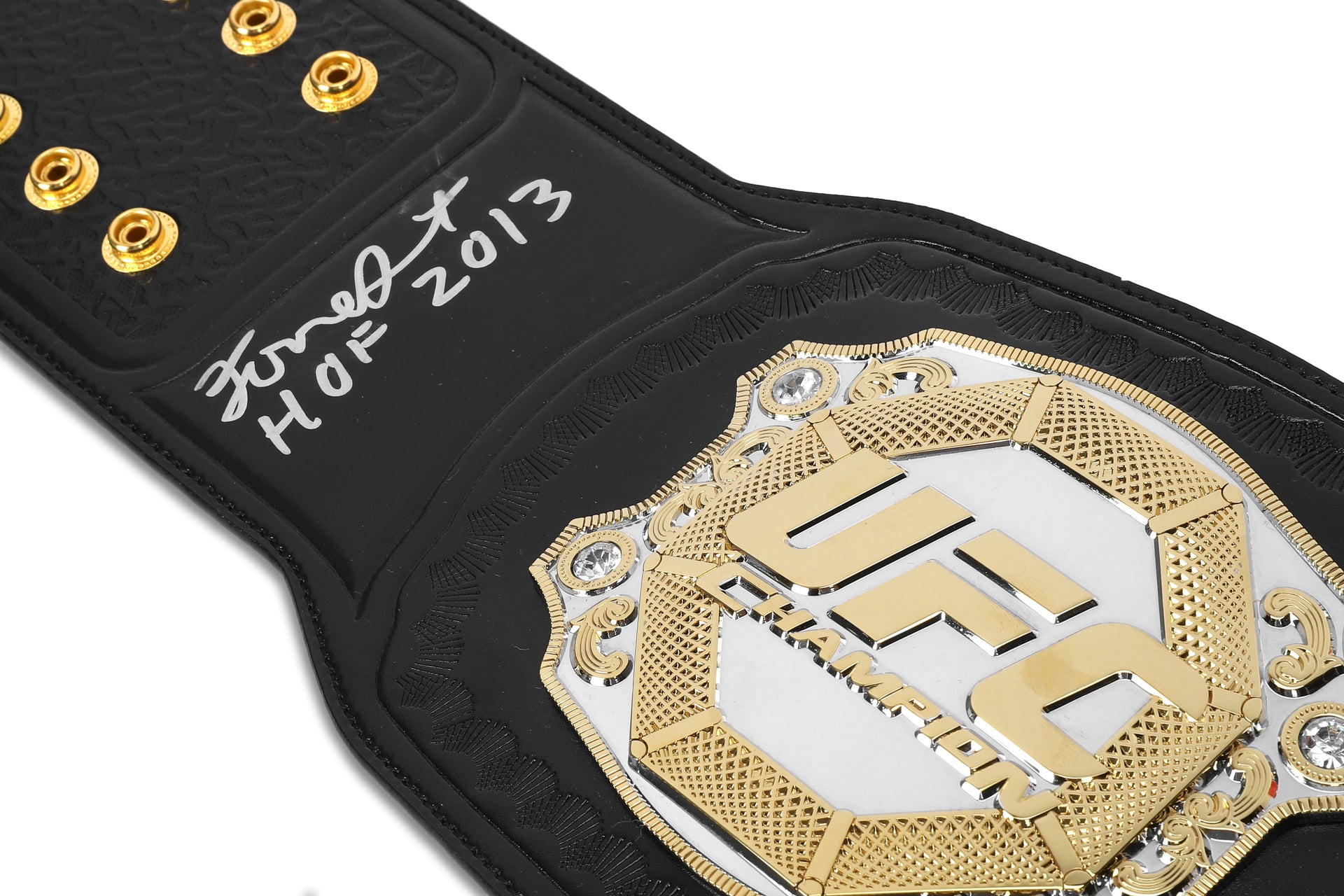 Forrest Griffin Signed UFC Replica Classic Championship Belt