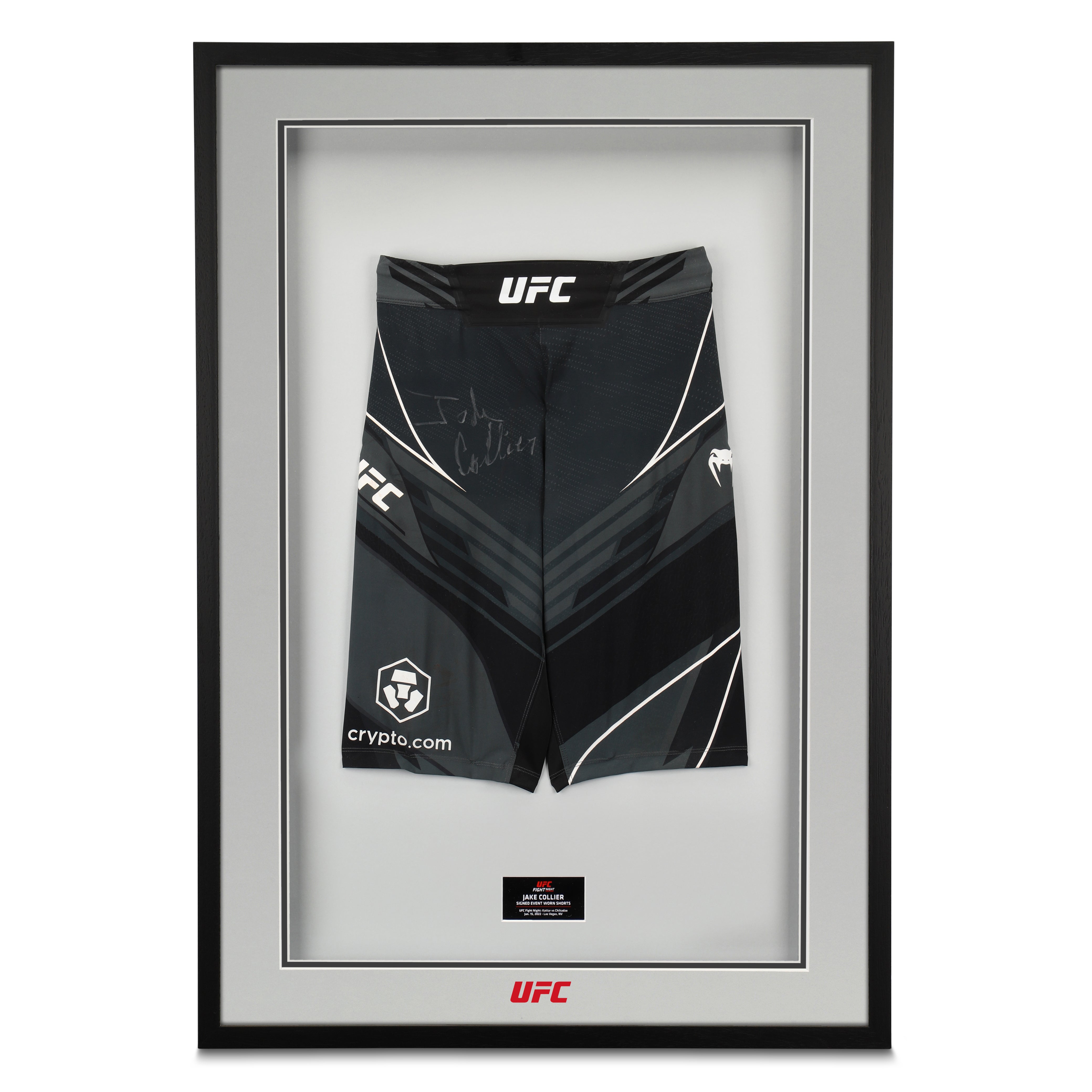 Jake Collier Signed Fight Worn Shorts