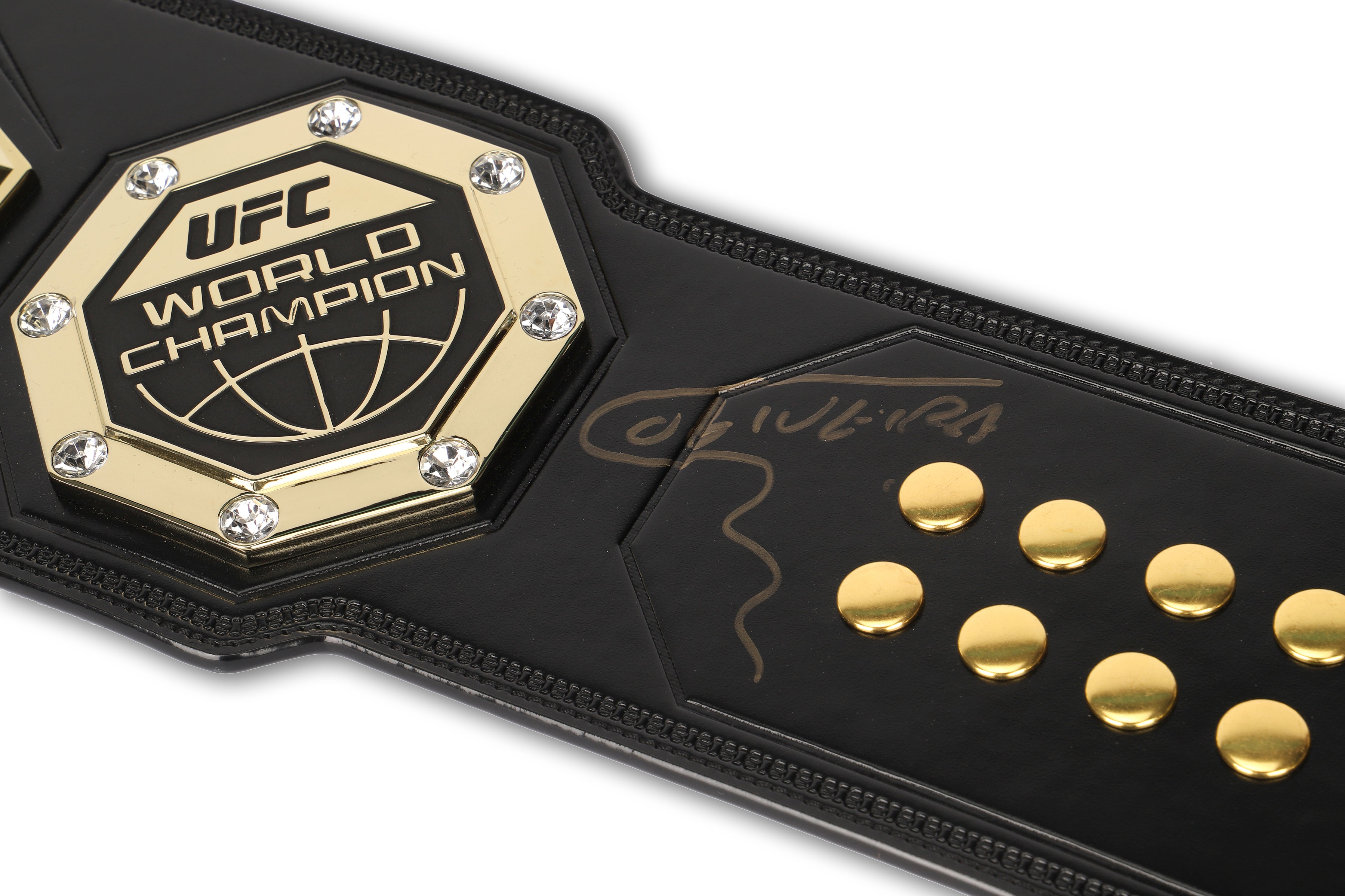Charles Oliveira Signed UFC Legacy Championship Replica Belt
