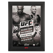 UFC 161: Evans vs Henderson Autographed Event Poster